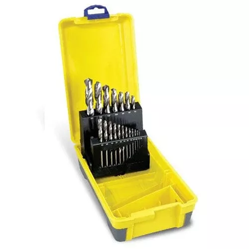 1-13mm 19Pce HSS Bright Drill Bit Set 2007-M5 by Bordo
