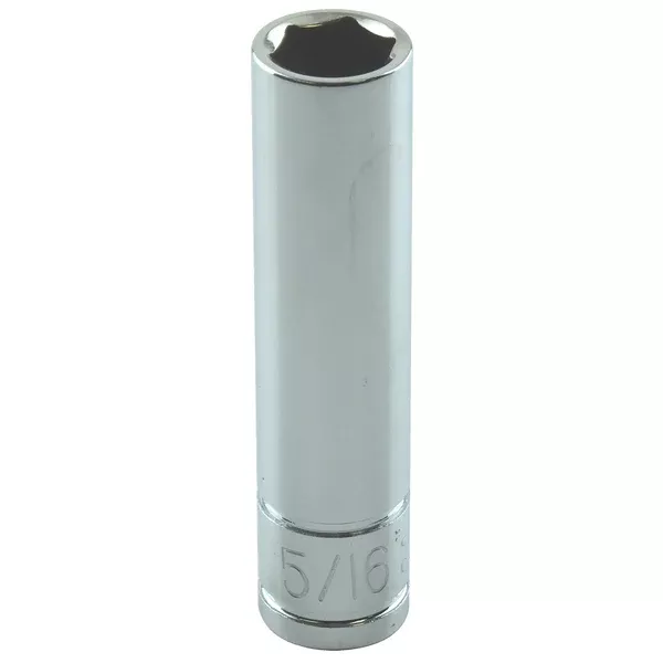 1/4" Drive 6 Point Deep Socket, 5/16"