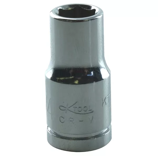 1/4" Drive 6 Point Standard Socket, 1/4"