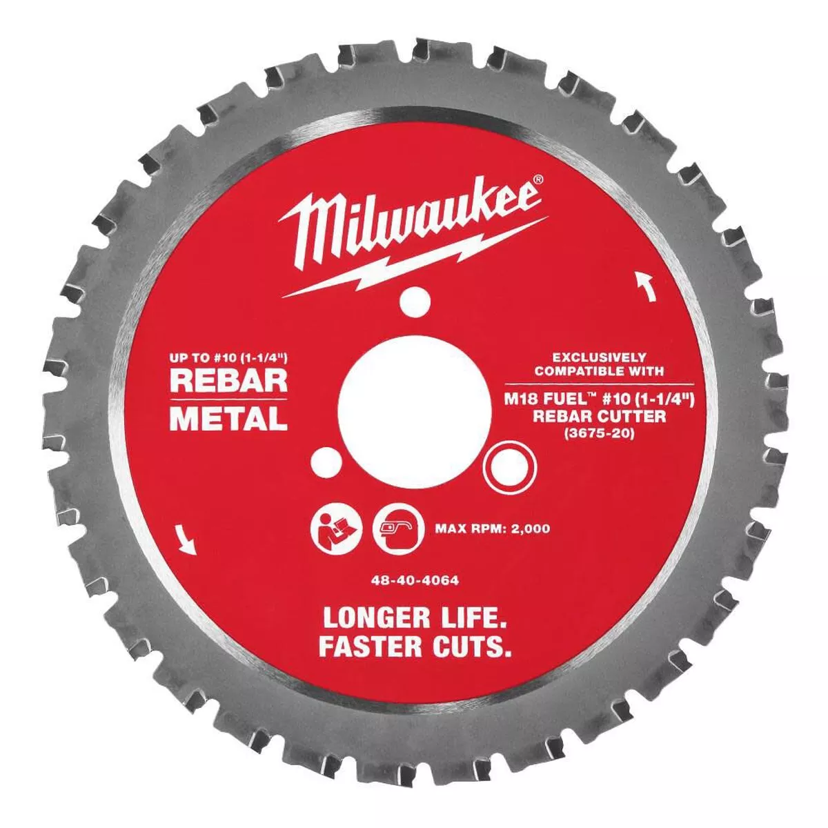#10 (1-1/4) Rebar Cutting Blade - 5 PK
