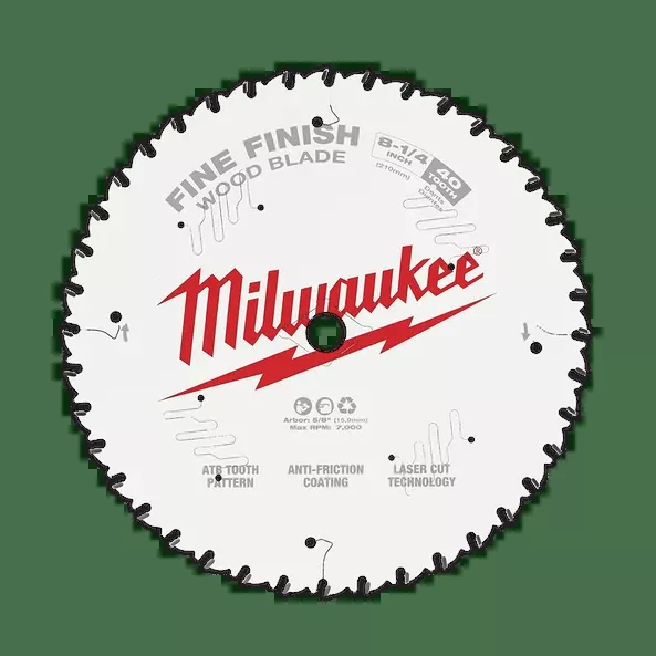 184mm (7-1/4") x 20mm x 4T Circular Saw Blade suit Framing 48409000 by Milwaukee