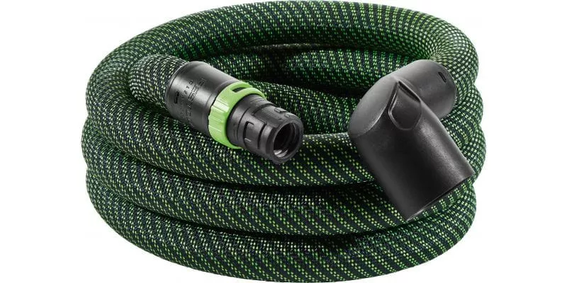 27mm x 3m with 90 Degree Angle Adaptor Anti Static Smooth Suction Hose 577160 by Festool