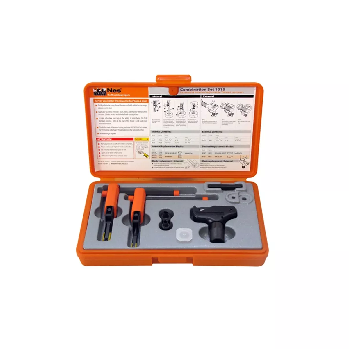 3 Piece External/Internal Thread Repair Set ANGNES1015 ANGLO AMERICAN