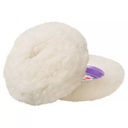 3M Perfect-It Low Lint Wool Compounding 4 Inch Pad - 30040