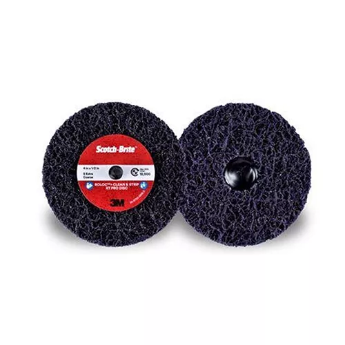3M Scotch-Brite Roloc+ 4" Clean & Strip XT Pro Disc - 21552