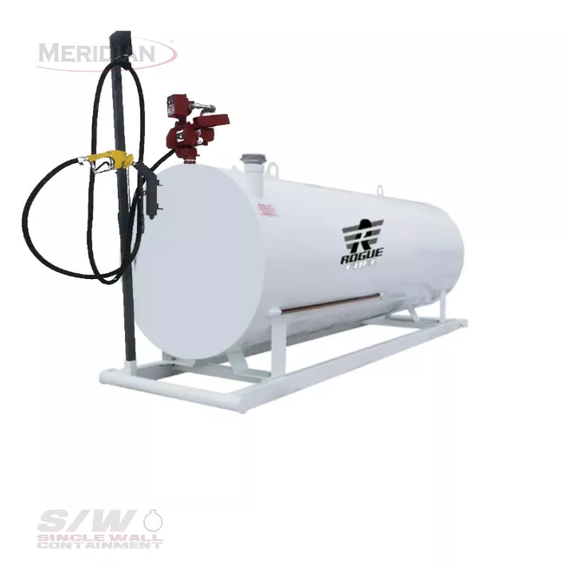4,600 Litre/ 1,000 Gallon Single Wall Utility Fuel Tank Complete Package - Model#: RF64170SWCP