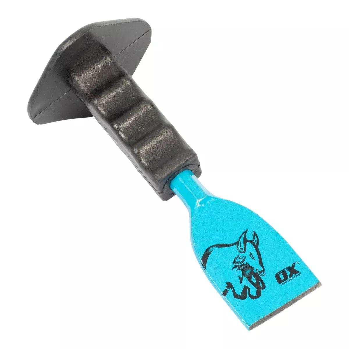 57mm (2 1/4") Electricians Brick Bolster with Hand Guard OX-T090502 by Ox