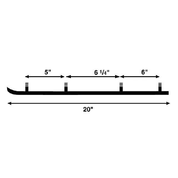 ACS USI SKI STAINLESS STEEL WEAR RODS (USI WEAR ROD *)
