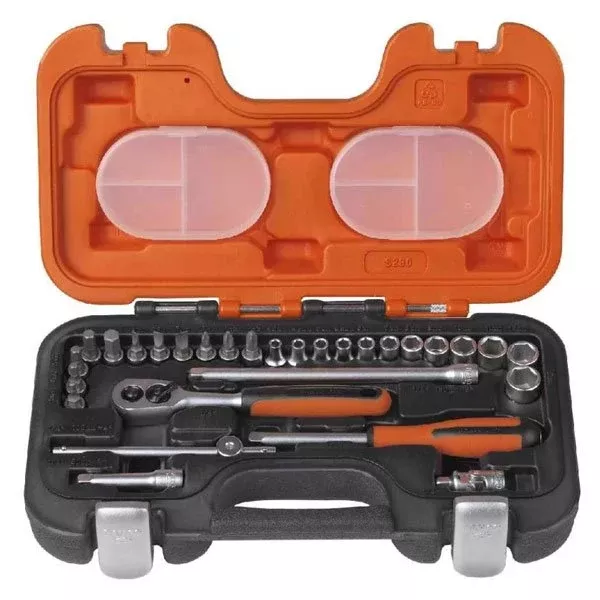 Bahco 29 Piece 1/4" Socket Set S290