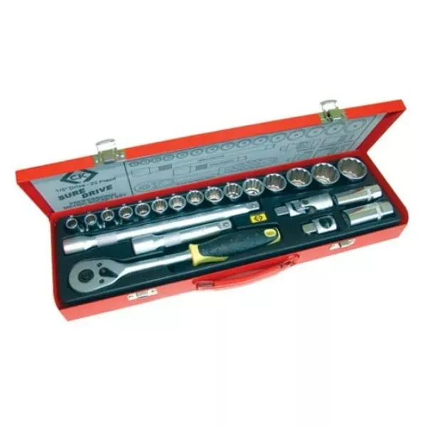 CK Metric 1/2" Drive Socket 22pc Set
