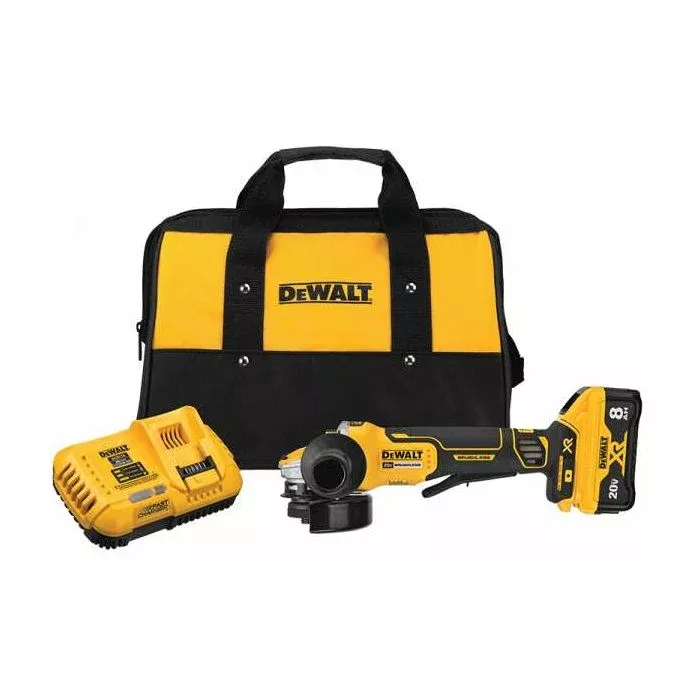 DeWalt 20V MAX XR 4-1/2" - 5" Brushless Angle Grinder Kit Model#: DCG415W1