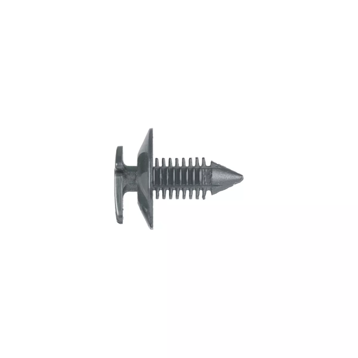 Door Trim Panel Retainers, Black Nylon, Size: 1/4" (6.4mm), Stem: 1/2", Head: 3/4", Qty: 2 ABD6037RX Auto Body Doctor