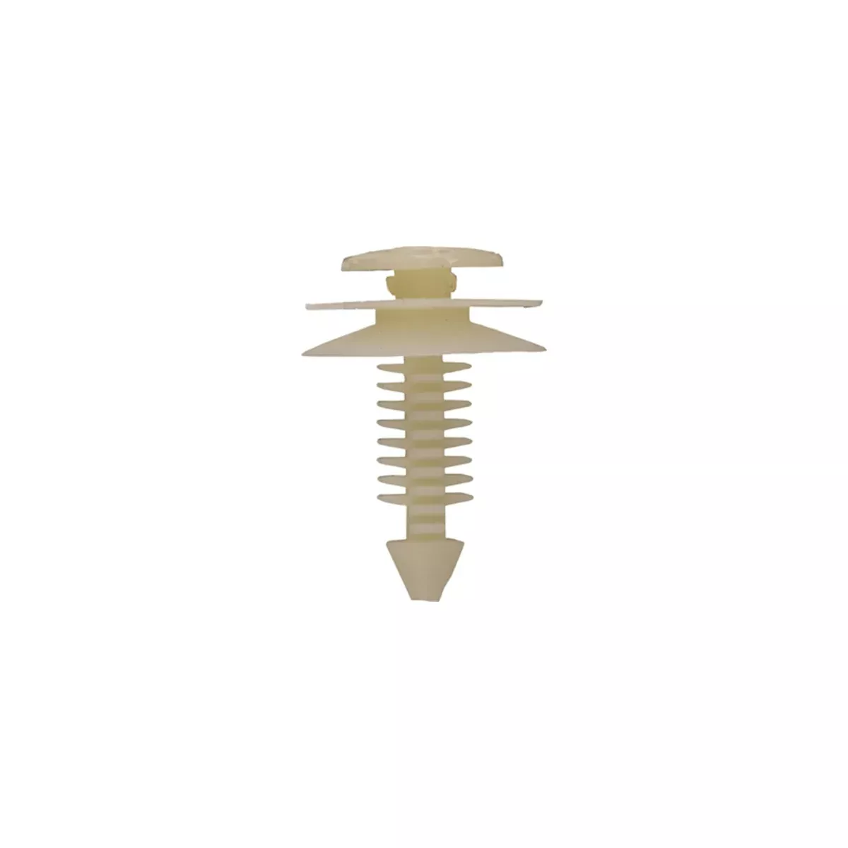 Door Trim Panel Retainers, Natural Nylon, Size: 1/4" (6.4mm), Stem: 13/16", Head: 3/4", Qty: 4 ABD6049RX Auto Body Doctor