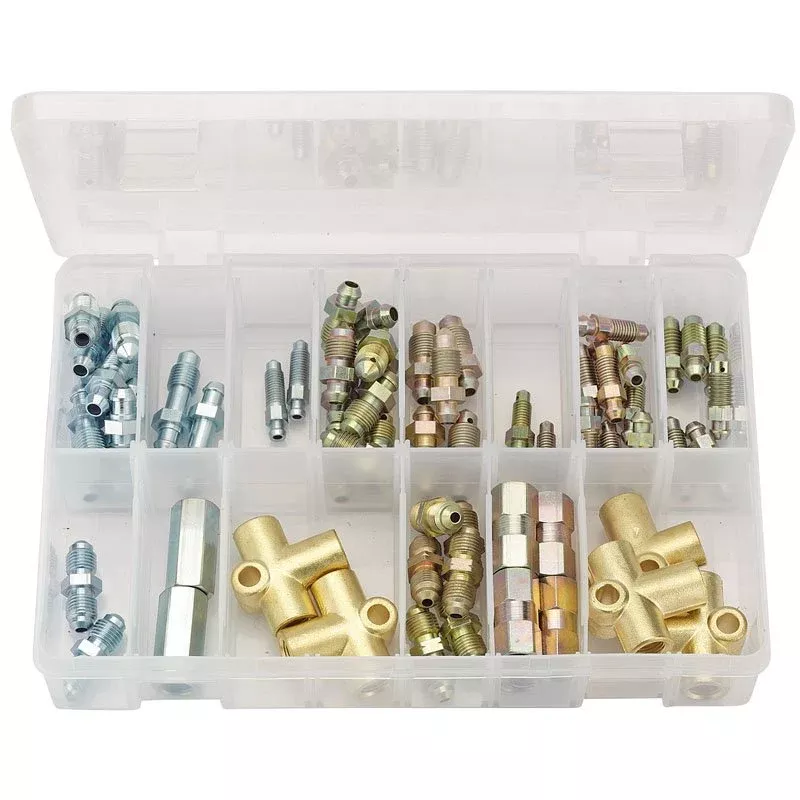 Draper Tools Brake Pipe Connector Kit (67 Piece) 54366