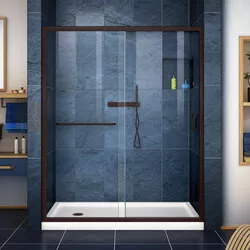 DreamLine DL-6971L-06CL The DreamLine Infinity-Z sliding shower or tub door offers classic style with a modern touch. The Infinity-Z will transform your bathroom with a beautiful balance of functionality, elegance and sophistication. A variety of