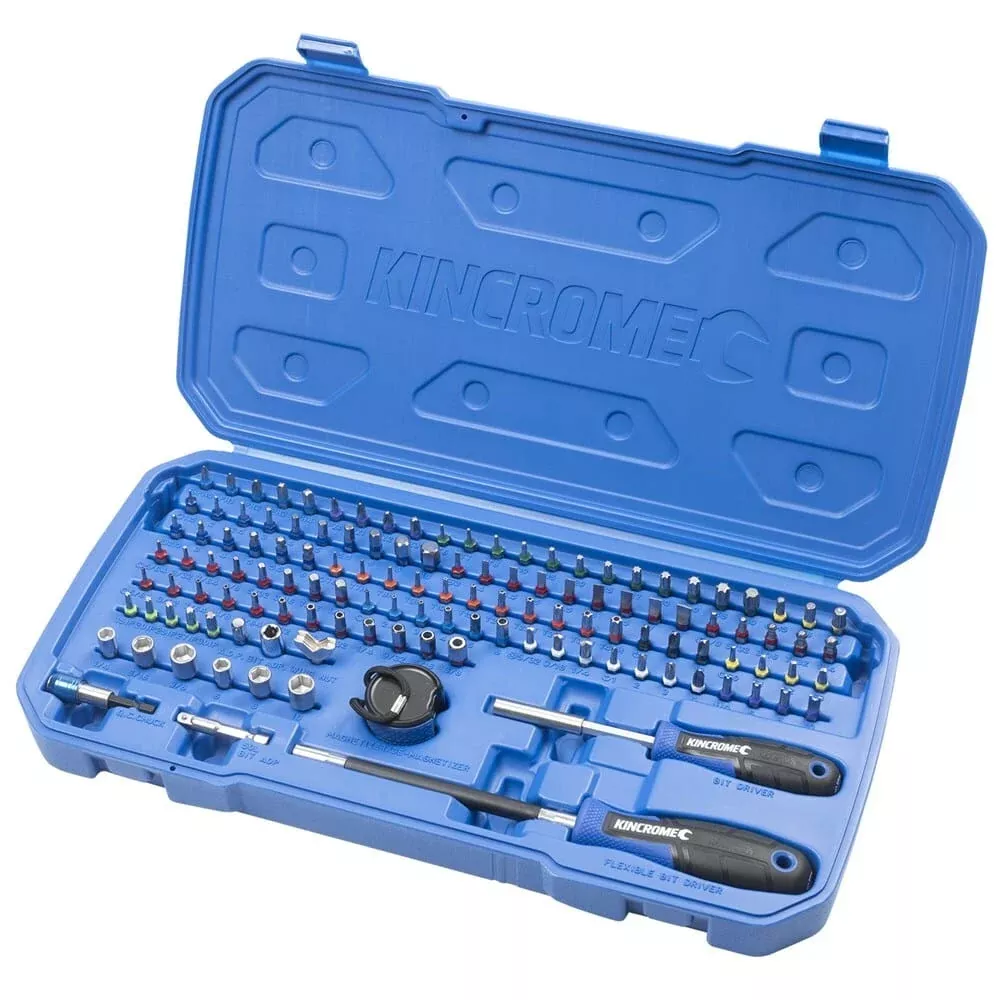 Kincrome 128Pce Torquemaster Driver + Bit Set K5501