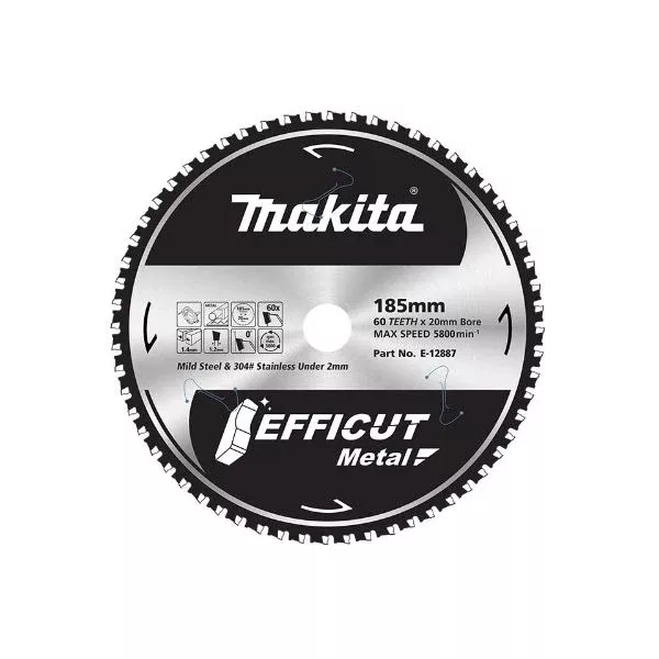Makita Efficut Metal Stainless 185X60T