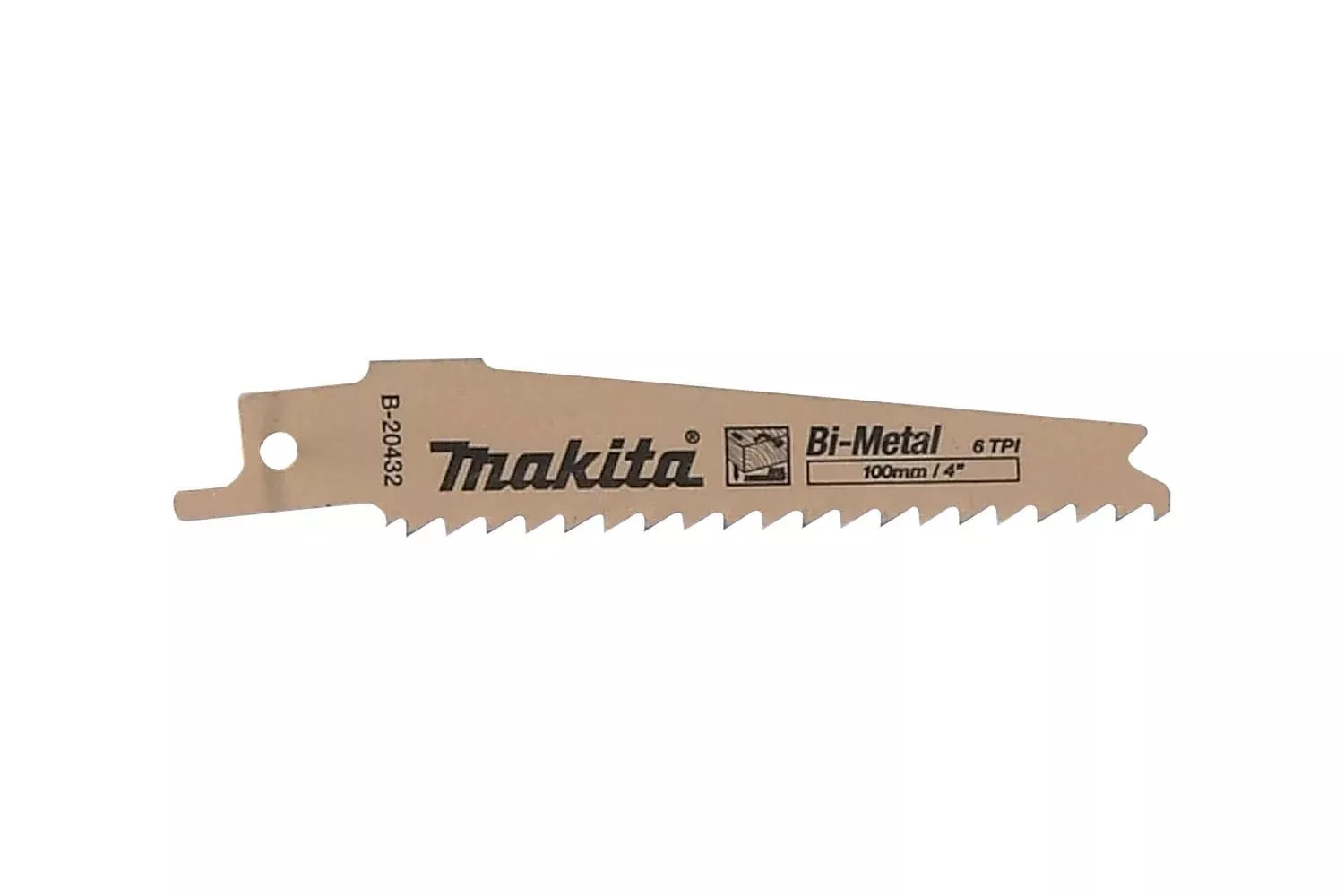 Makita Recip Blde Bim 100mm/6Tpi Pkt5