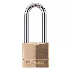 Master Lock Brass Body Padlock - 2" Shackle