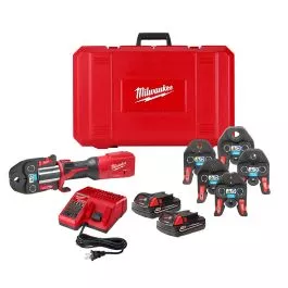 Milwaukee M18 18 Volt Lithium-Ion Cordless FORCE LOGIC Press Tool w/ ONE-KEY w/ 1/2 in.-2 in. CTS Jaws Kit - 2922-22
