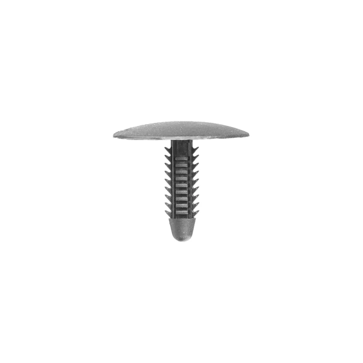 Shield Retainers, Size: 7/32" (5.3mm), Stem: 25/32", Head: 1", Ford N808370-S, Qty: 2 ABD6014RX Auto Body Doctor