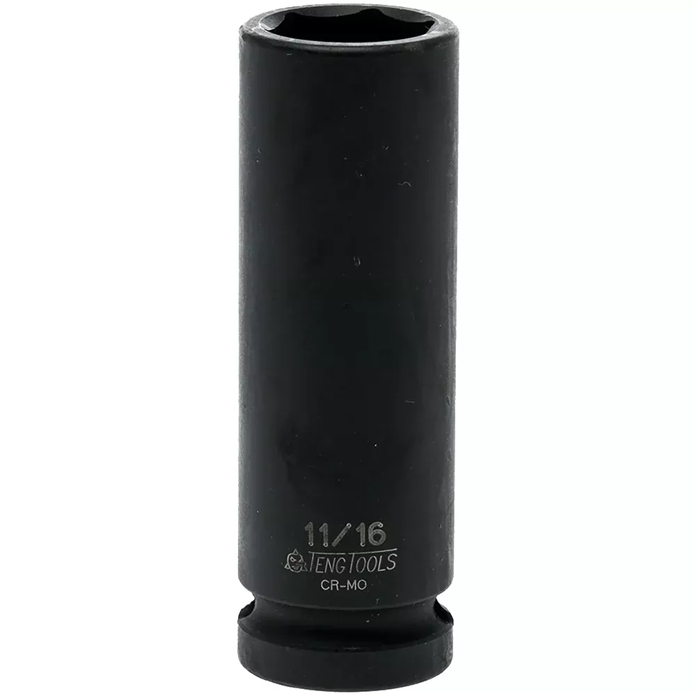 Teng 1/2in Dr. Deep Impact Socket 11/16in