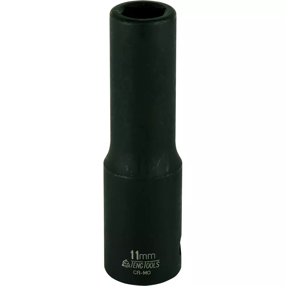 Teng 1/2in Dr. Deep Impact Socket 11mm Ansi