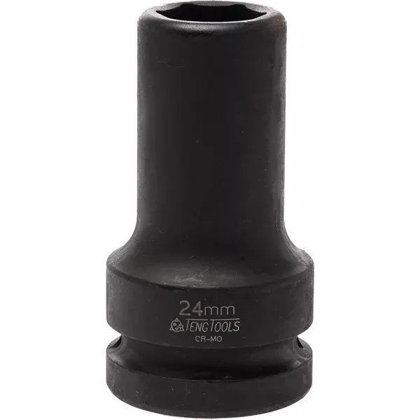 Teng 1in Dr. Thin Wall Deep Impact Socket 24mm Din