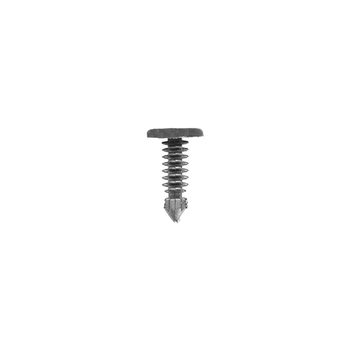 Weatherstrip Fastener, Black Nylon, Size: 3/16" (4.5mm), Stem: 5/8", Head: 7/16", Qty: 2 ABD6039RX Auto Body Doctor