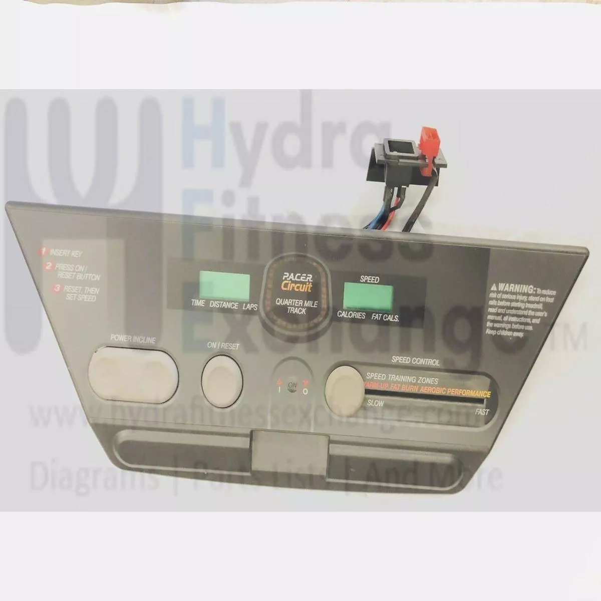 Weslo 310 Residential Treadmill Display Console