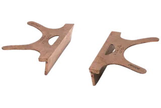 Wilton Copper Jaw Caps, 3" Jaw Width - 404-30