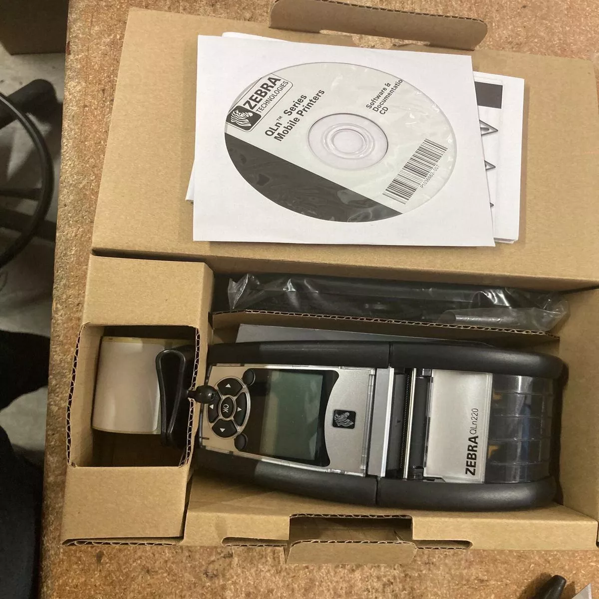 Zebra QLn220 Direct Thermal Printer QH2-AUNA0M00-00 – Power Button Def Read More